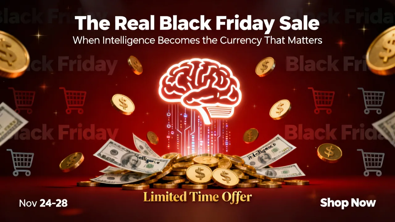 The Real Black Friday Sale: When Intelligence Becomes the Currency That Matters